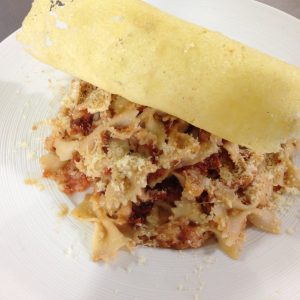 11 FARFALLE CON JITOMATES DESHIDRATADOS