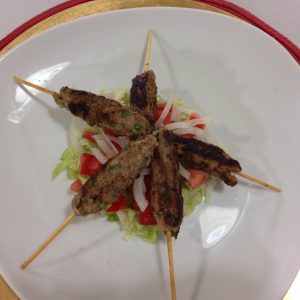 BROCHETAS ARABES kakori kebabs
