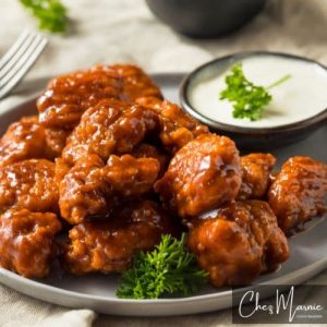 Alitas en salsa de tamarindo