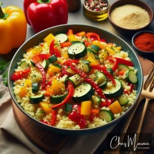 Cuscús con vegetales