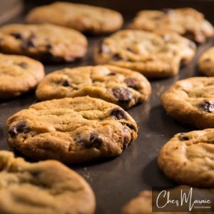 Galletas de chispas de chocolate
