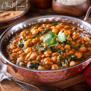 Garbanzos al curry