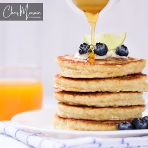 Pancakes de Manzana y yogur