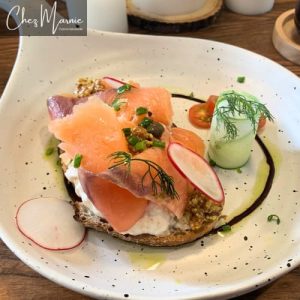 Tartine de salmon