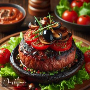 hamburguesa portobello
