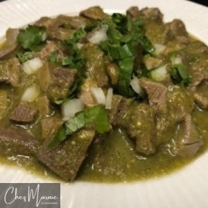 lengua en salsa verde