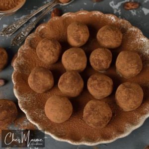 trufas de chocolate